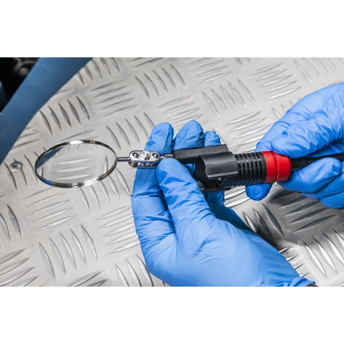 Sealey Round Mirror for LED Pick-Up Tool