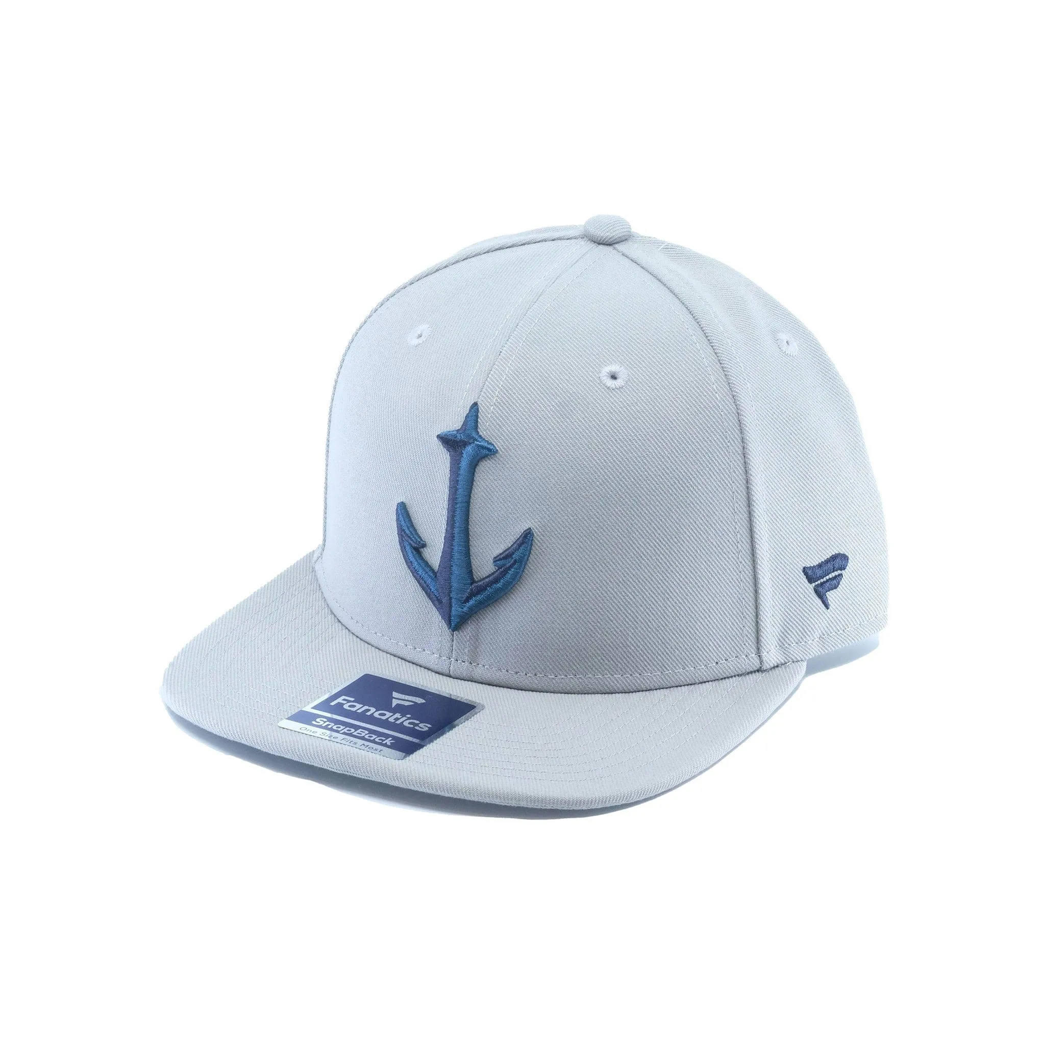Seattle Kraken Fanatics NHL Core Secondary Logo Snapback Hat