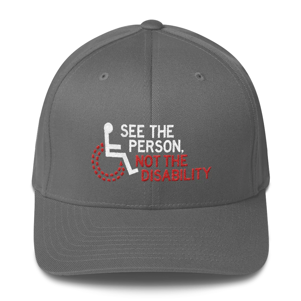 See the Person, Not the Disability (Structured Twill Cap)