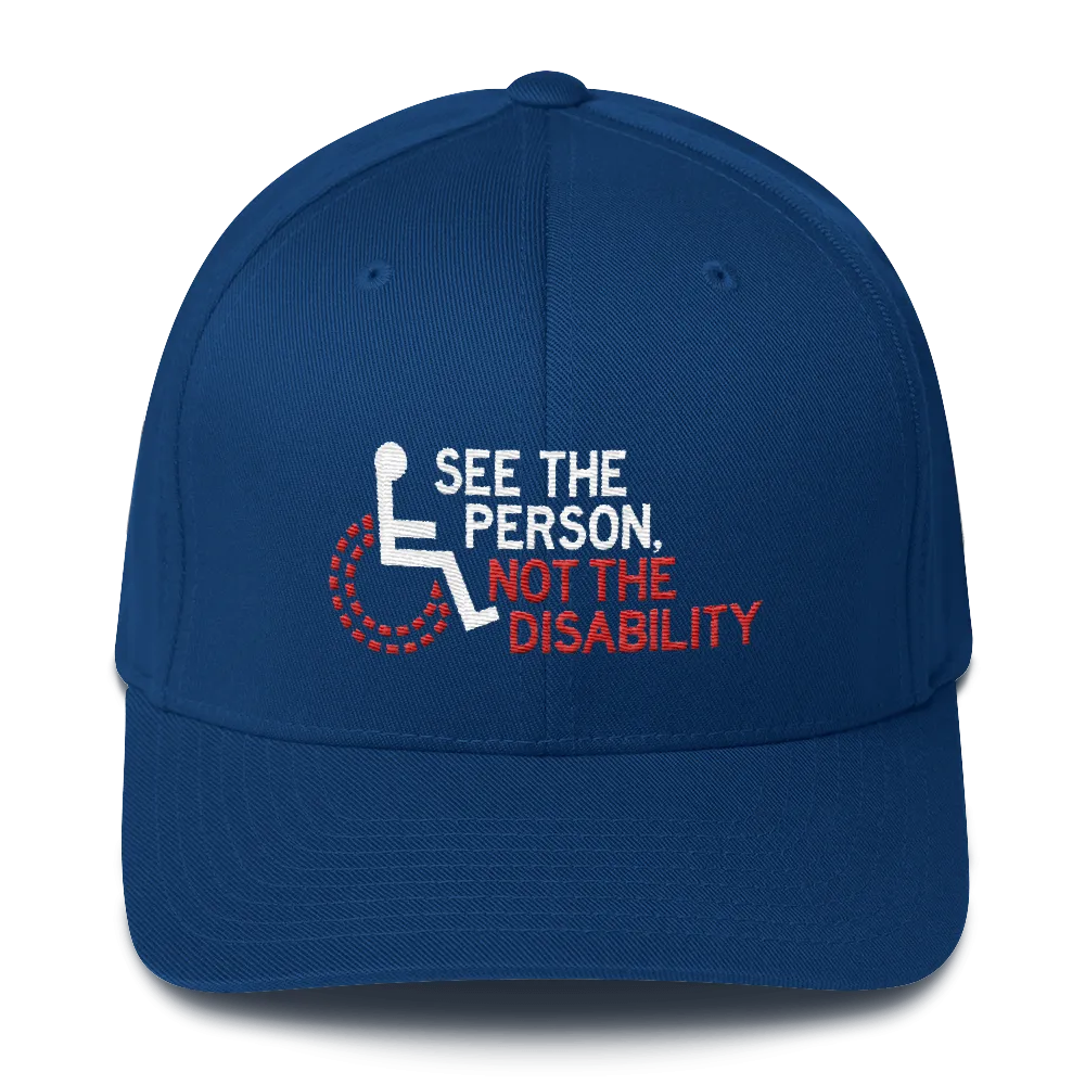 See the Person, Not the Disability (Structured Twill Cap)