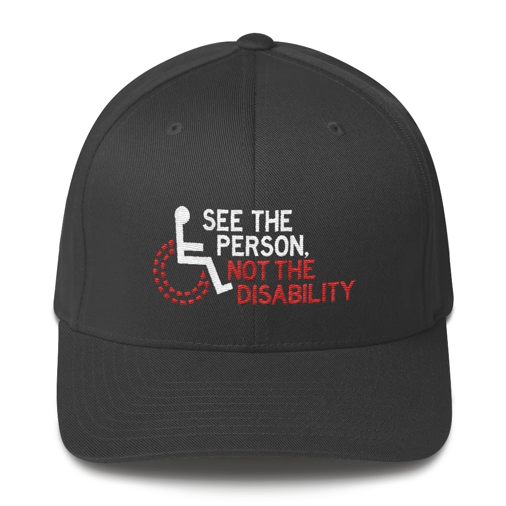 See the Person, Not the Disability (Structured Twill Cap)