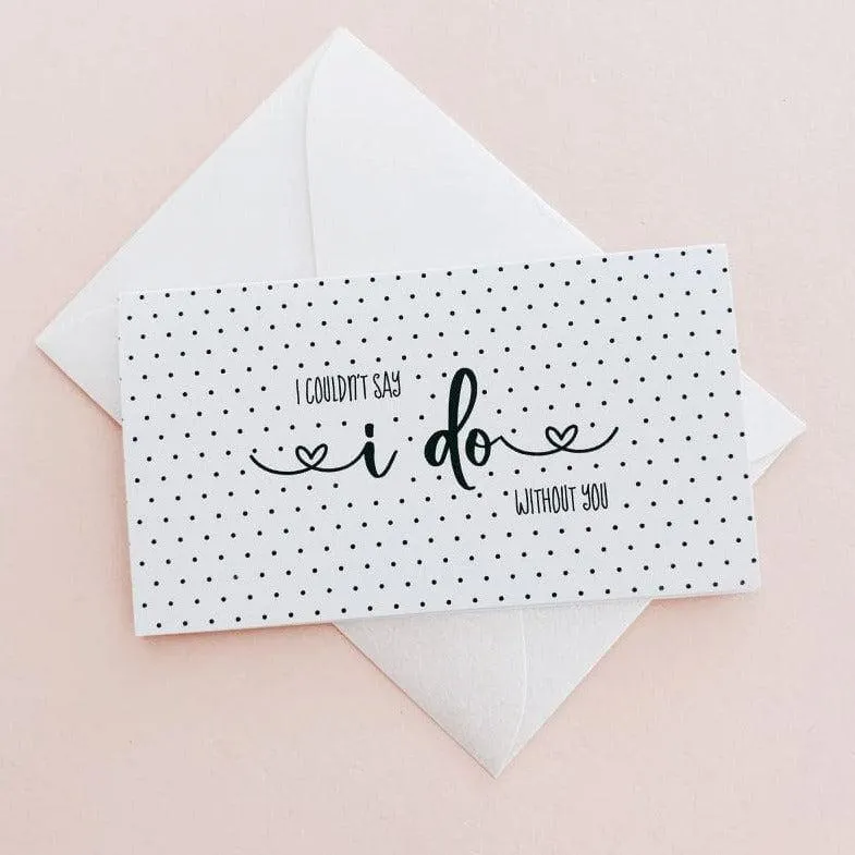 Set of 6 Bridesmaid Proposal Cards