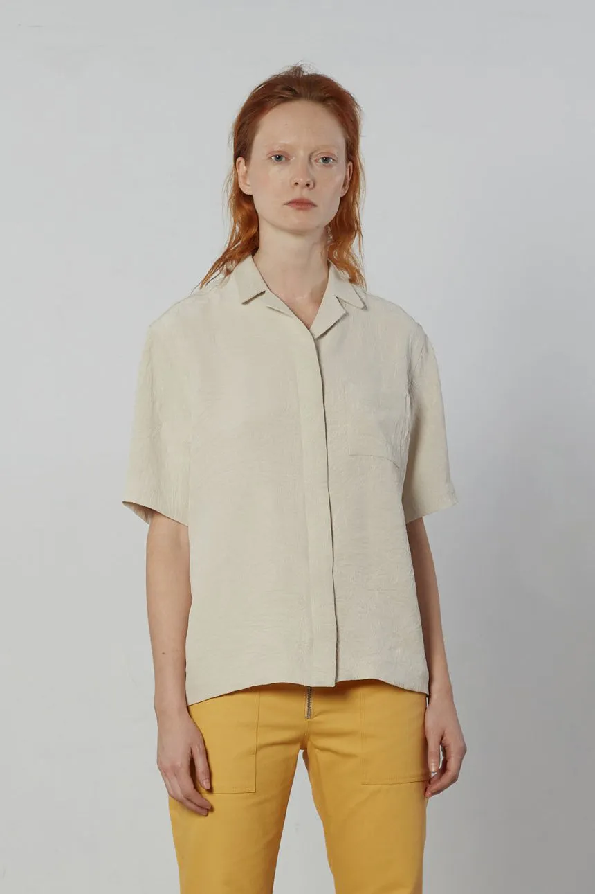 Short Sleeve Hidden Packet Shirt