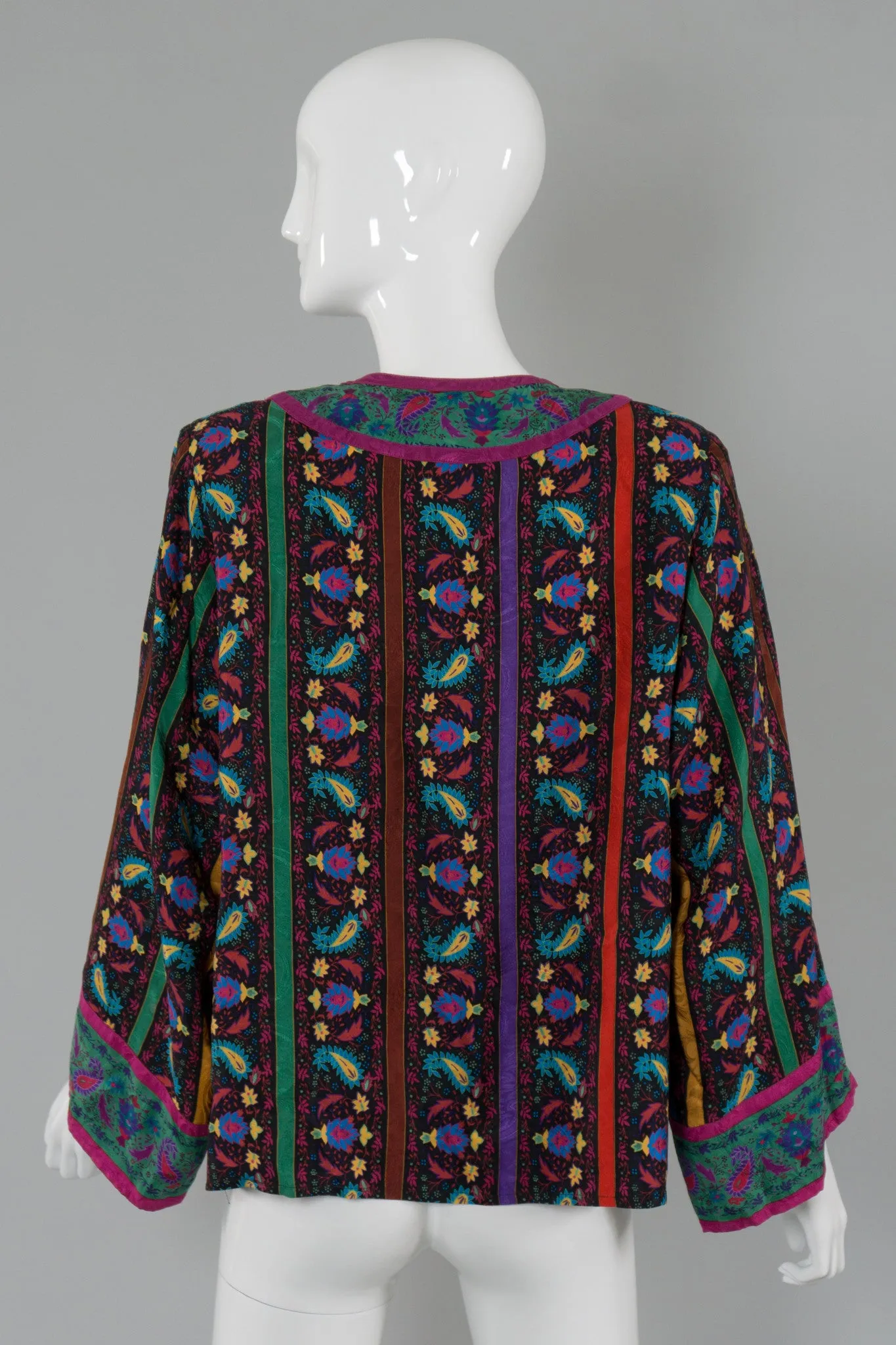Silk Peasant Blouse