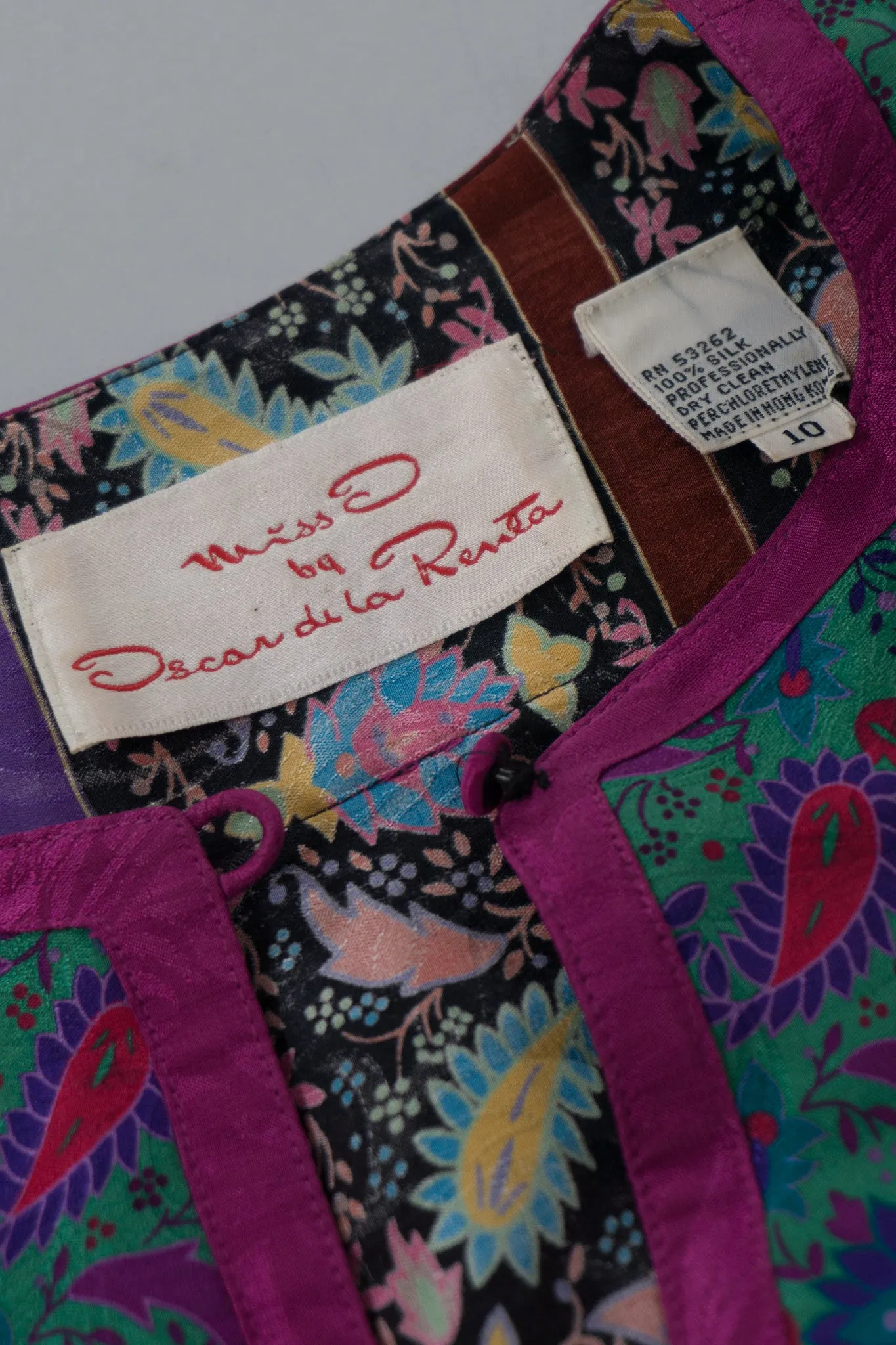 Silk Peasant Blouse