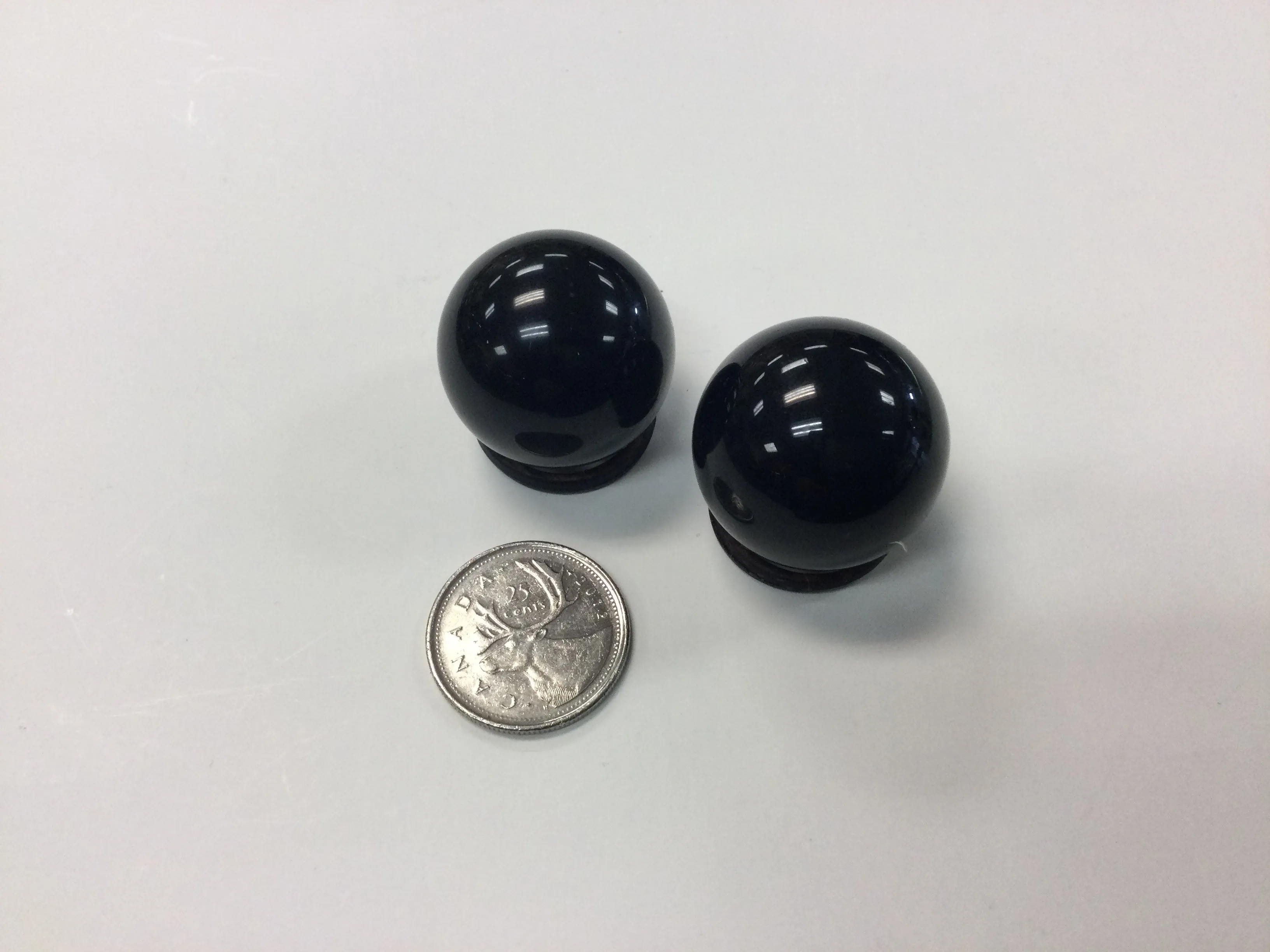 Silver Sheen Obsidian Balls