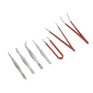 Silverline Tweezer Set 7pce 209144