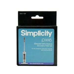 Simplicity OEM HEPA Media & Foam Filter (Not Washable)
