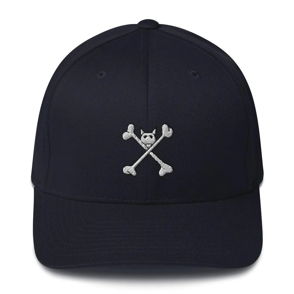Skeleton Structured Twill Cap
