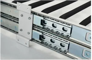 Sliding Stainless Steel Trousers Rack 9 Arms,Closet Pants Hanger Bar for Clothes/ Towel/ Scarf / Trousers/ Tie, Organizers for Space Saving and Storage,18" x 12-1/2"