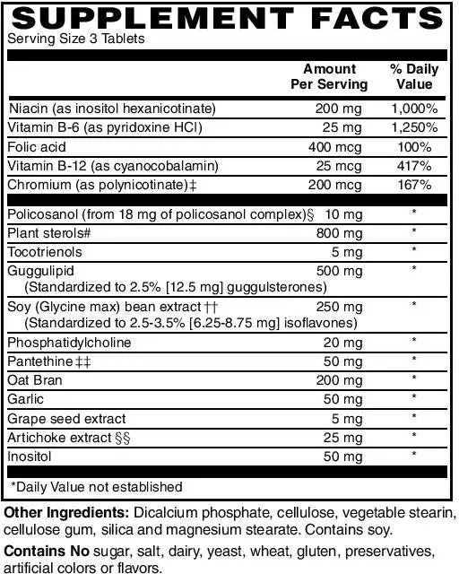 Smart Herbs, Cholesterol Support, 90 tabs