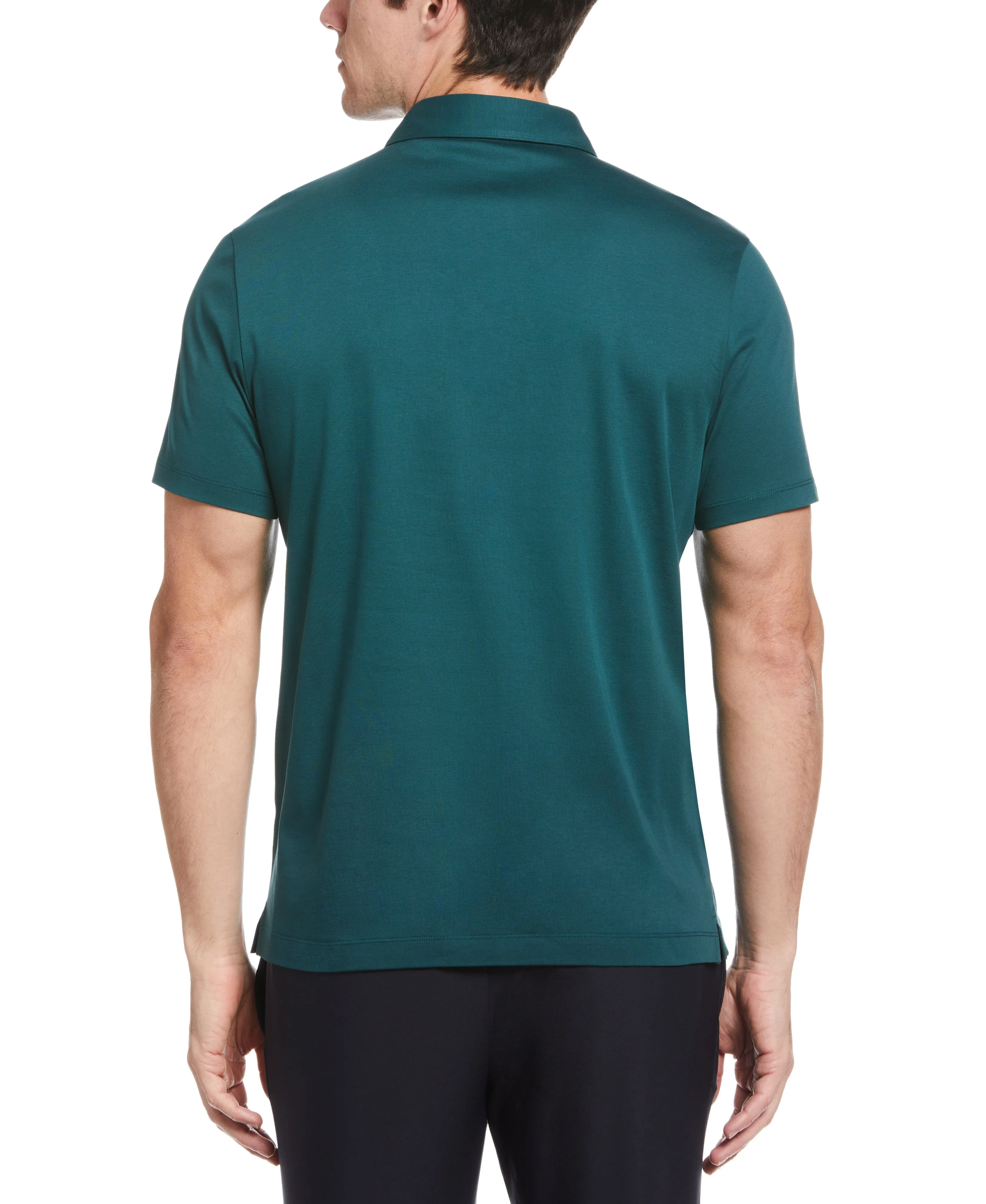 Smart Interlock Solid Polo