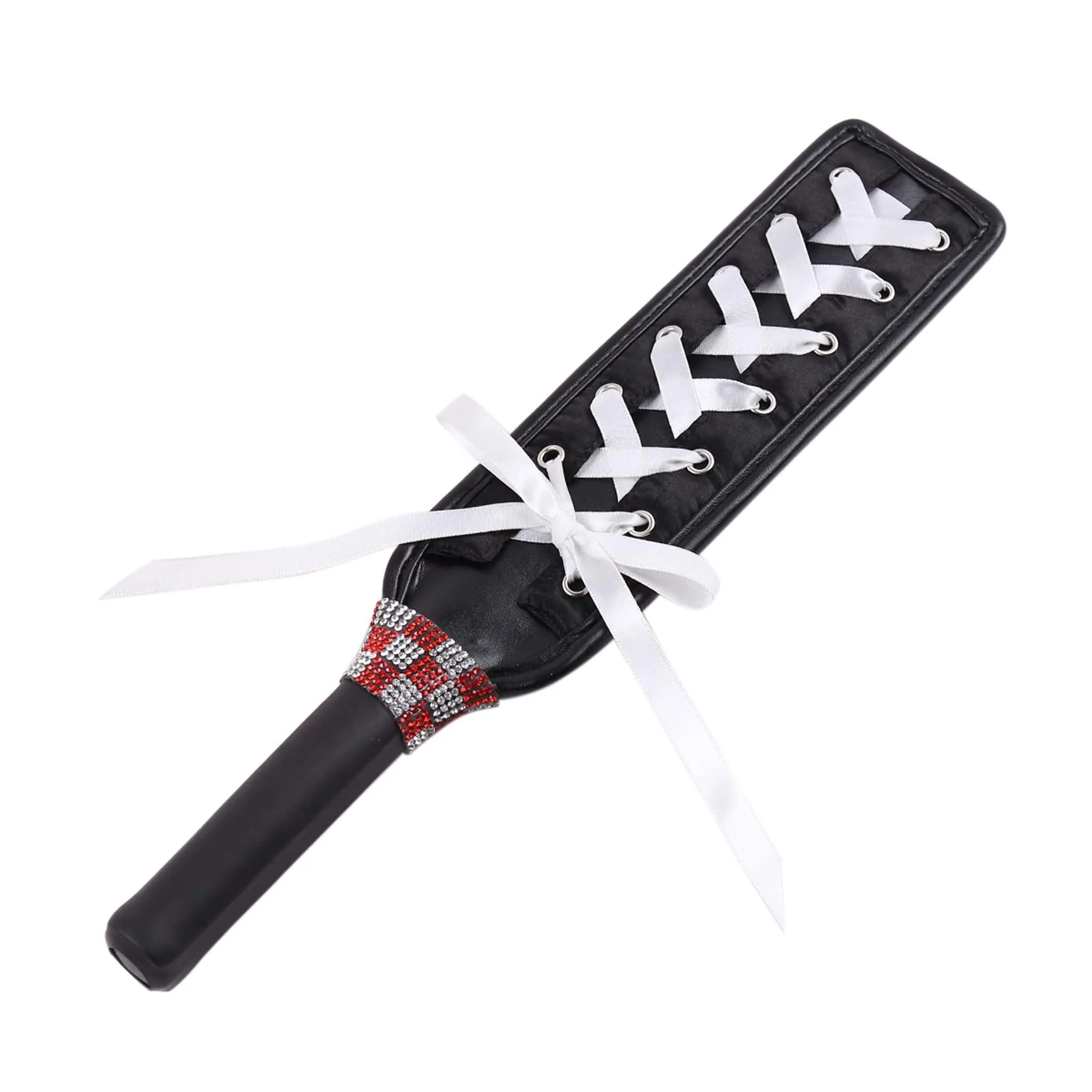 Smart Moves - Paddle - 36 cm - Zwart met Wit Lint