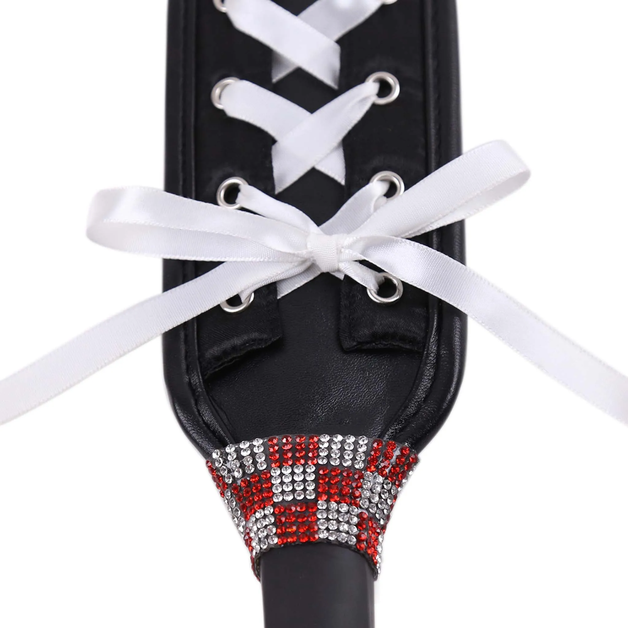 Smart Moves - Paddle - 36 cm - Zwart met Wit Lint