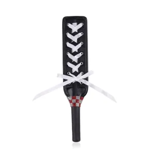 Smart Moves - Paddle - 36 cm - Zwart met Wit Lint