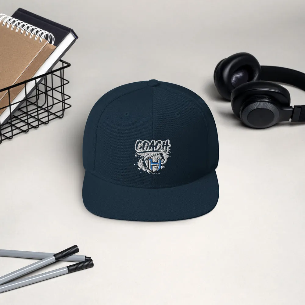 Snapback Hat ~ Jr Hawks Coach