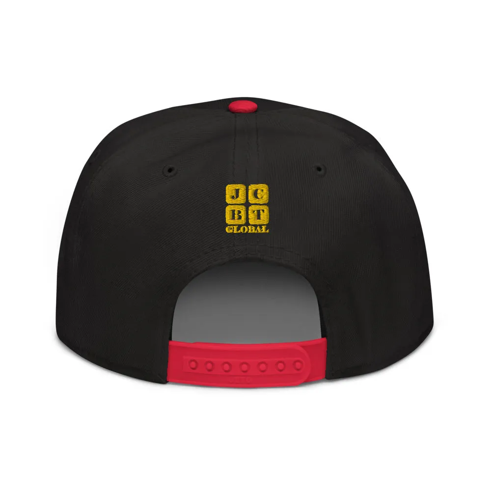 Snapback Hat "1051-0061 Born To Surf (Yellow Logo)"