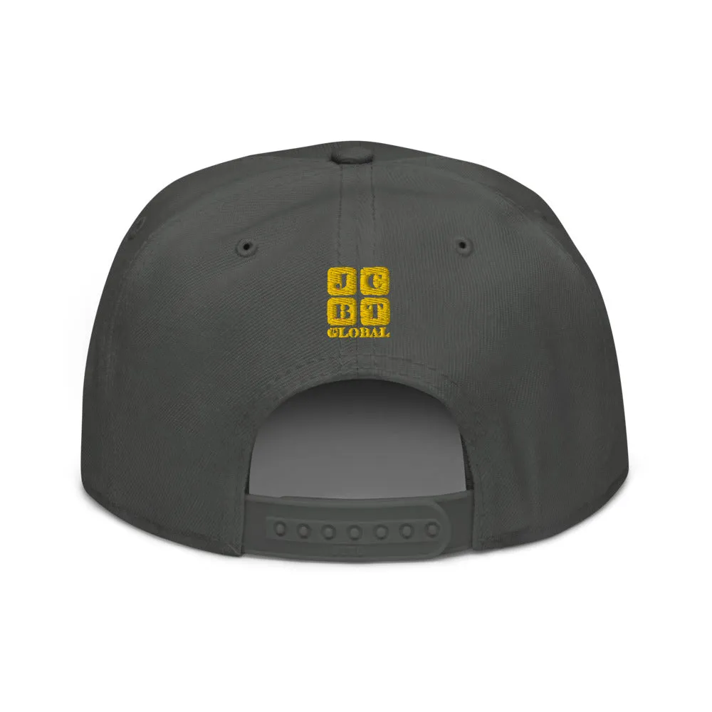 Snapback Hat "1051-0061 Born To Surf (Yellow Logo)"