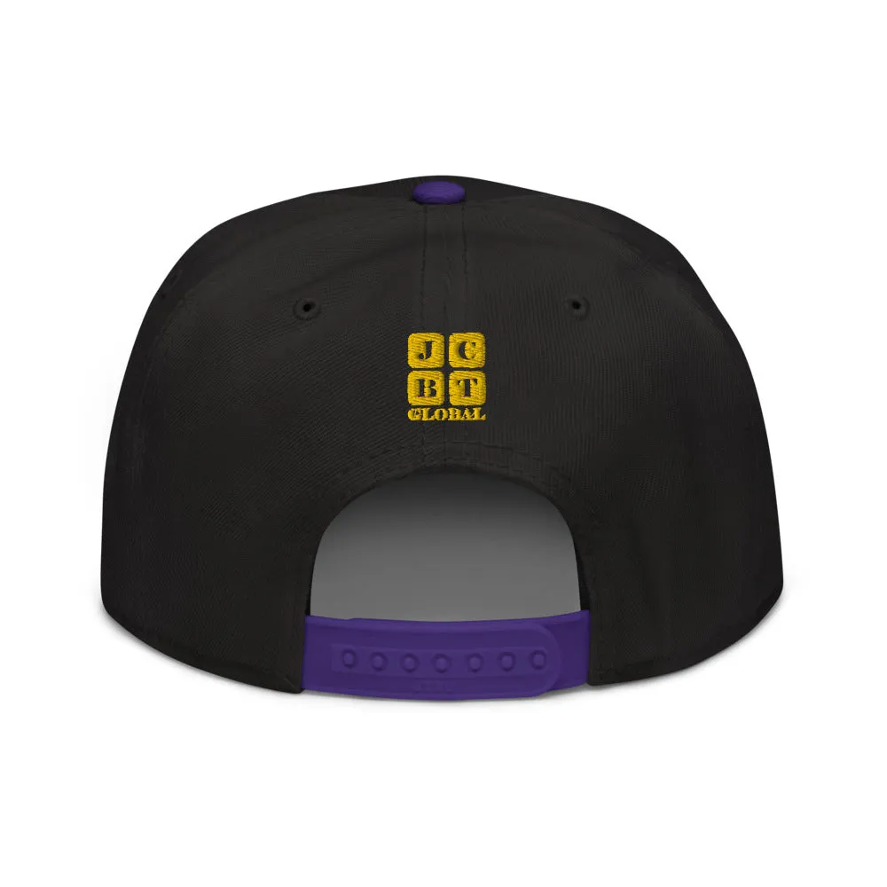Snapback Hat "1051-0061 Born To Surf (Yellow Logo)"