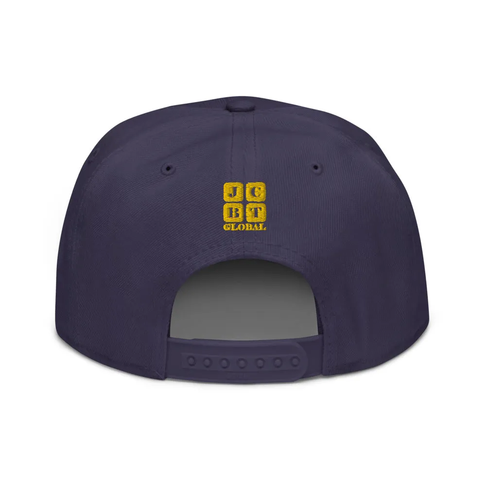 Snapback Hat "1051-0061 Born To Surf (Yellow Logo)"