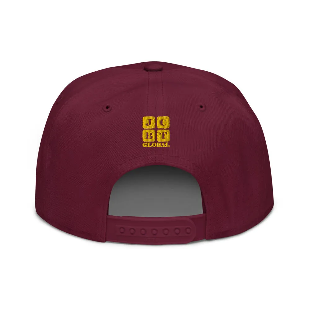 Snapback Hat "1051-0061 Born To Surf (Yellow Logo)"