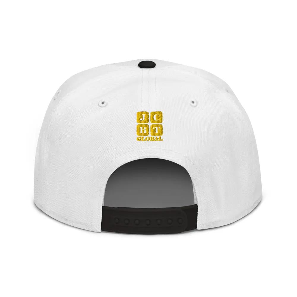 Snapback Hat "1051-0061 Born To Surf (Yellow Logo)"