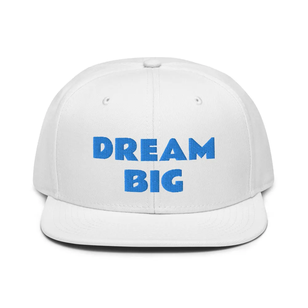Snapback Hat "1052-0011 Dream Big (Blue Logo)"