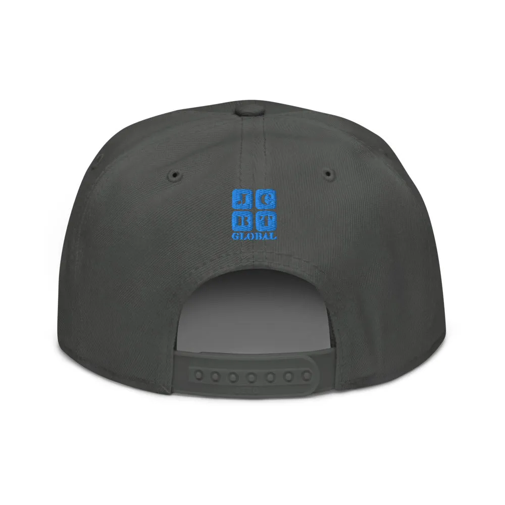 Snapback Hat "1052-0011 Dream Big (Blue Logo)"
