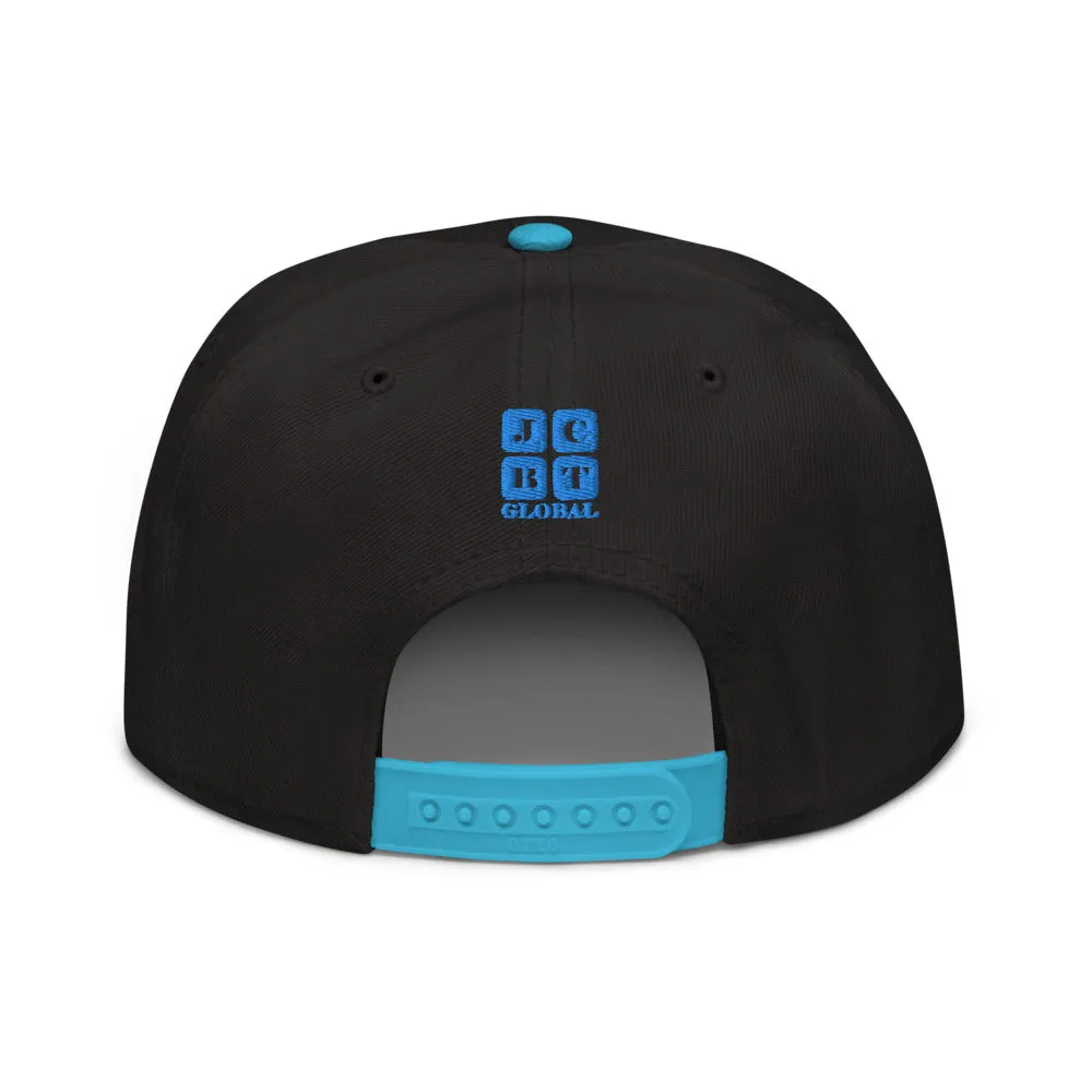 Snapback Hat "1052-0011 Dream Big (Blue Logo)"