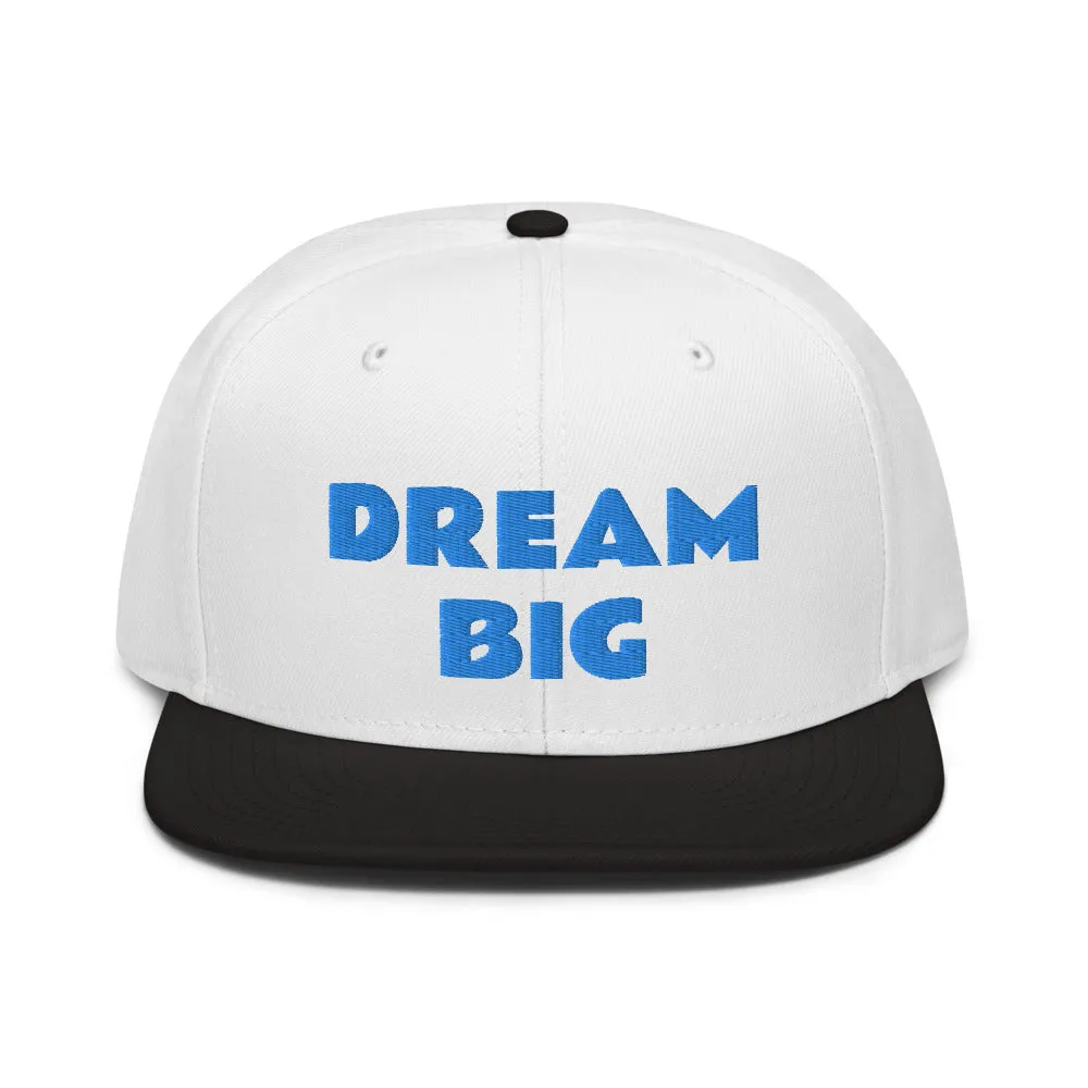 Snapback Hat "1052-0011 Dream Big (Blue Logo)"