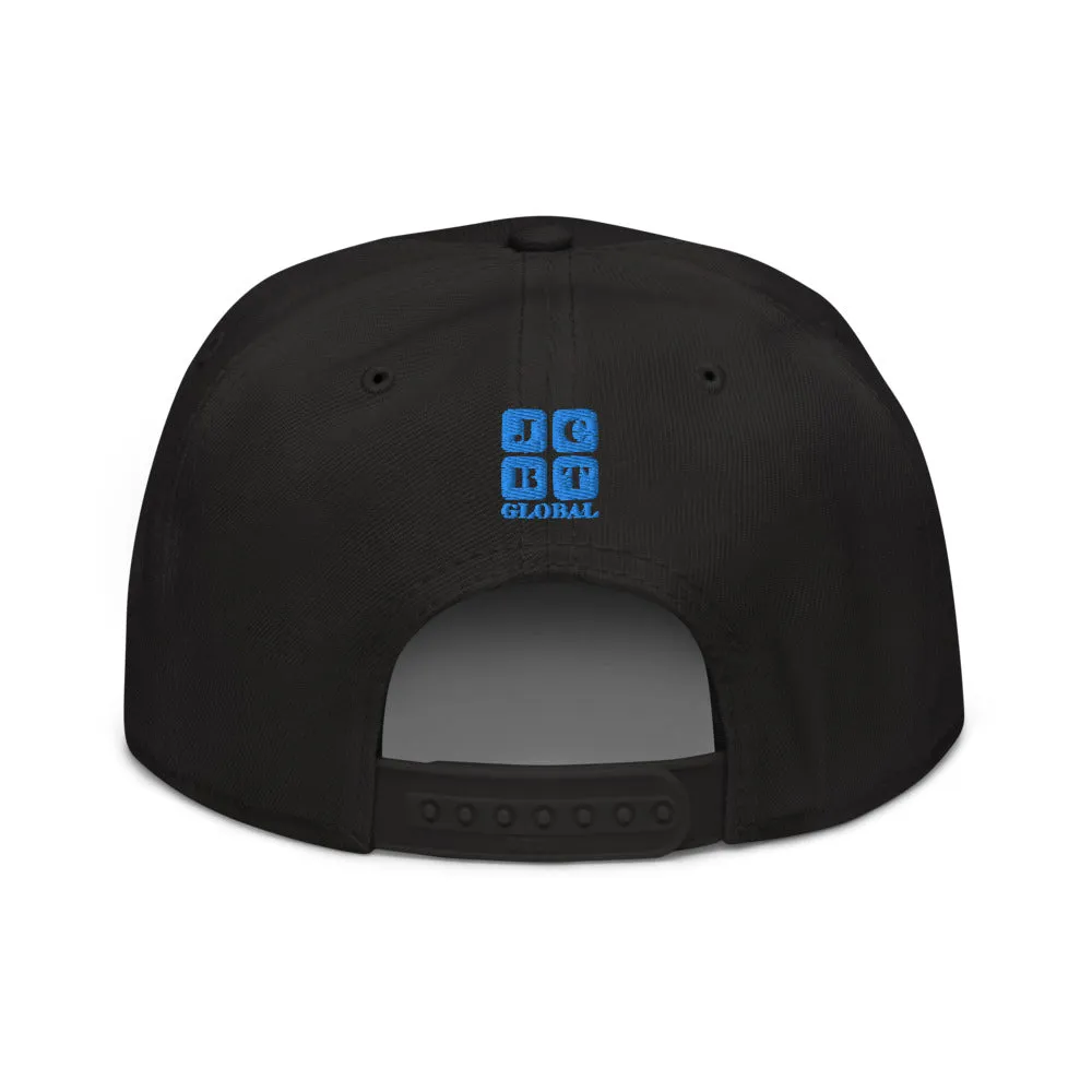 Snapback Hat "1052-0011 Dream Big (Blue Logo)"