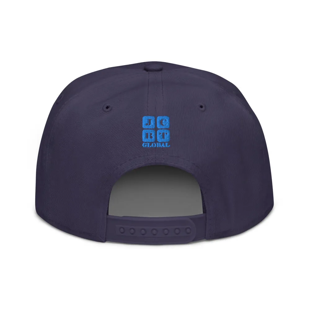 Snapback Hat "1052-0011 Dream Big (Blue Logo)"