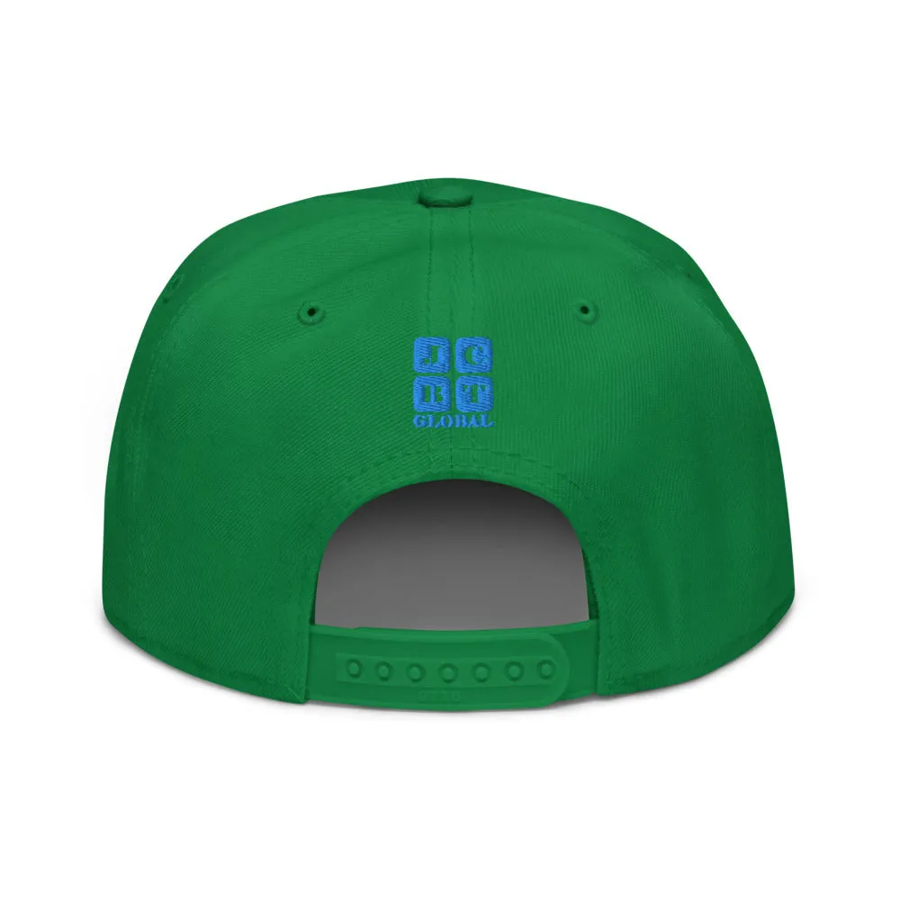 Snapback Hat "1052-0011 Dream Big (Blue Logo)"