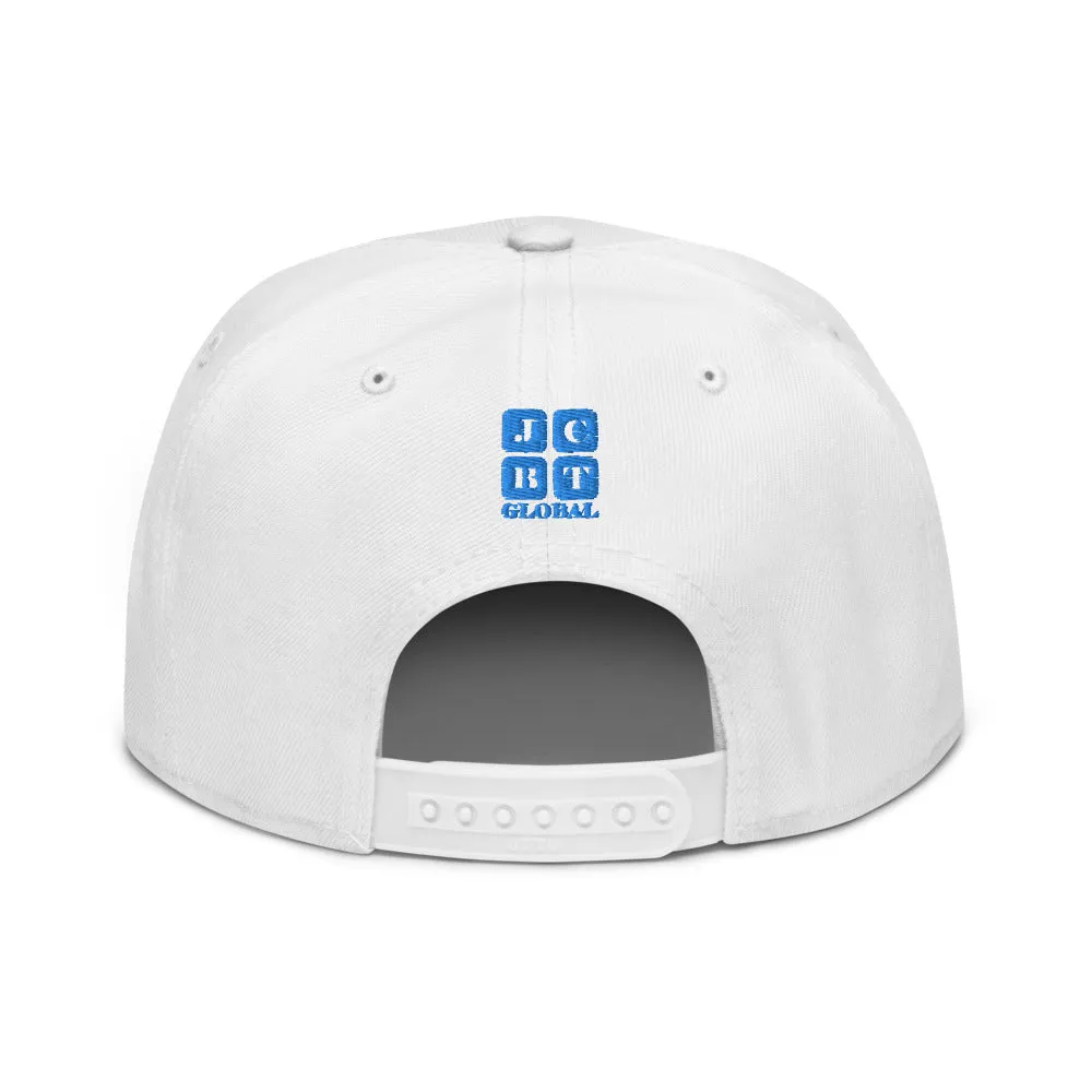 Snapback Hat "1052-0011 Dream Big (Blue Logo)"