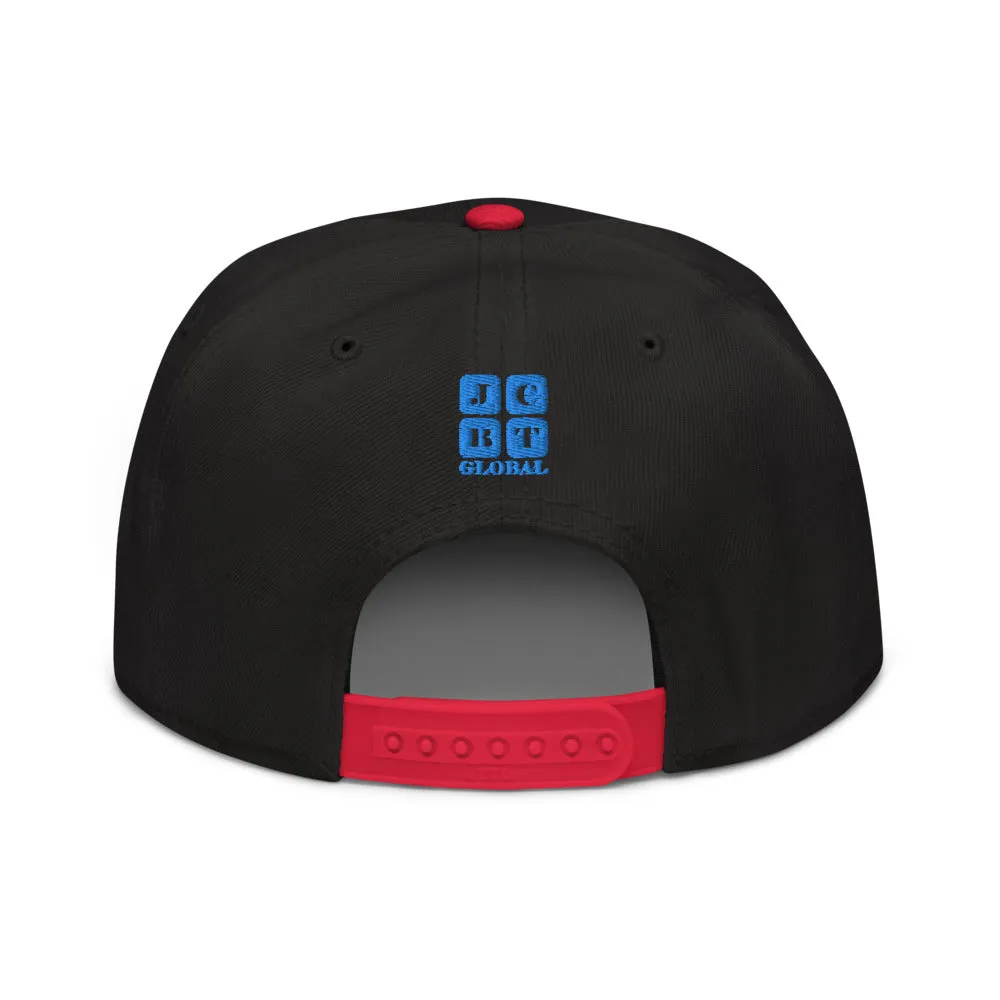Snapback Hat "1052-0011 Dream Big (Blue Logo)"