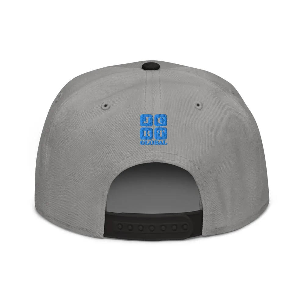 Snapback Hat "1052-0011 Dream Big (Blue Logo)"