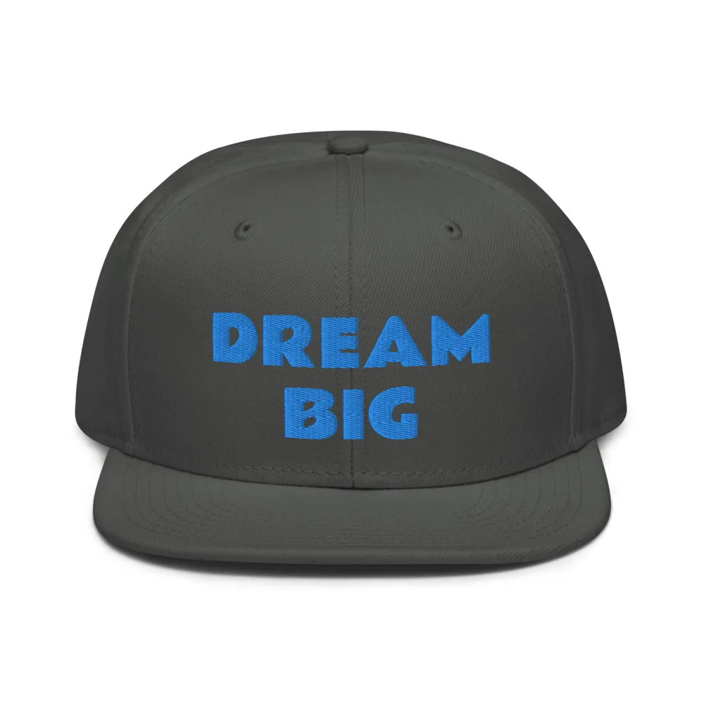 Snapback Hat "1052-0011 Dream Big (Blue Logo)"