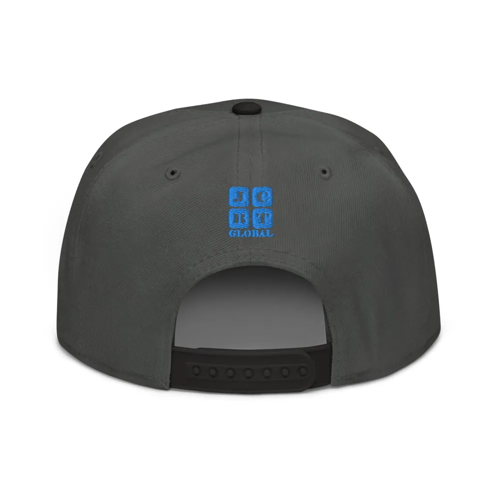 Snapback Hat "1052-0011 Dream Big (Blue Logo)"