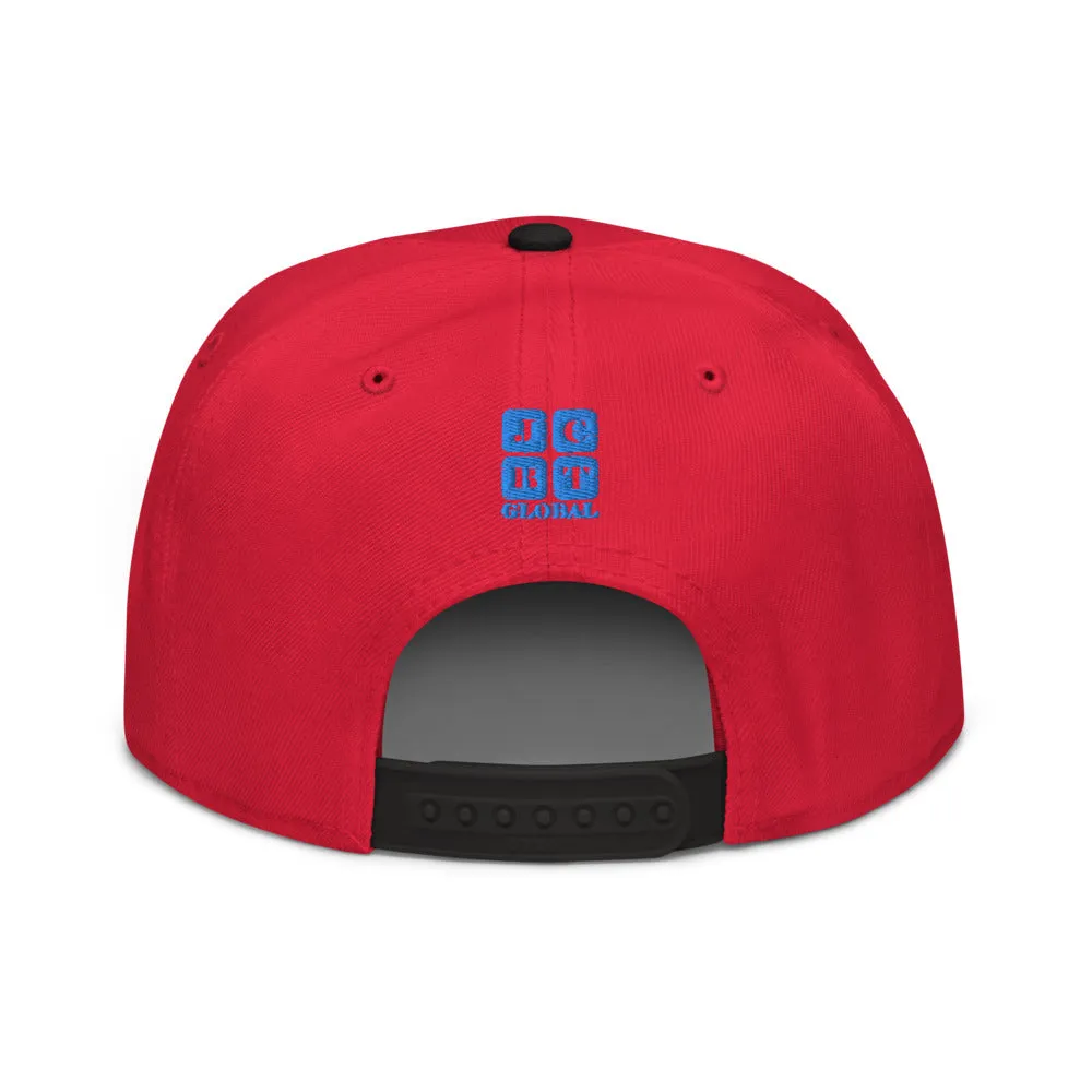 Snapback Hat "1052-0011 Dream Big (Blue Logo)"