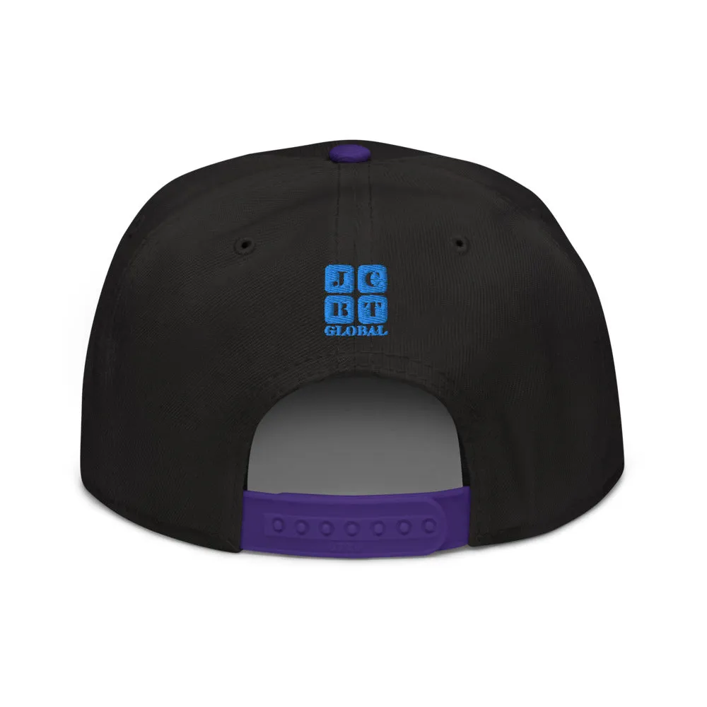 Snapback Hat "1052-0011 Dream Big (Blue Logo)"