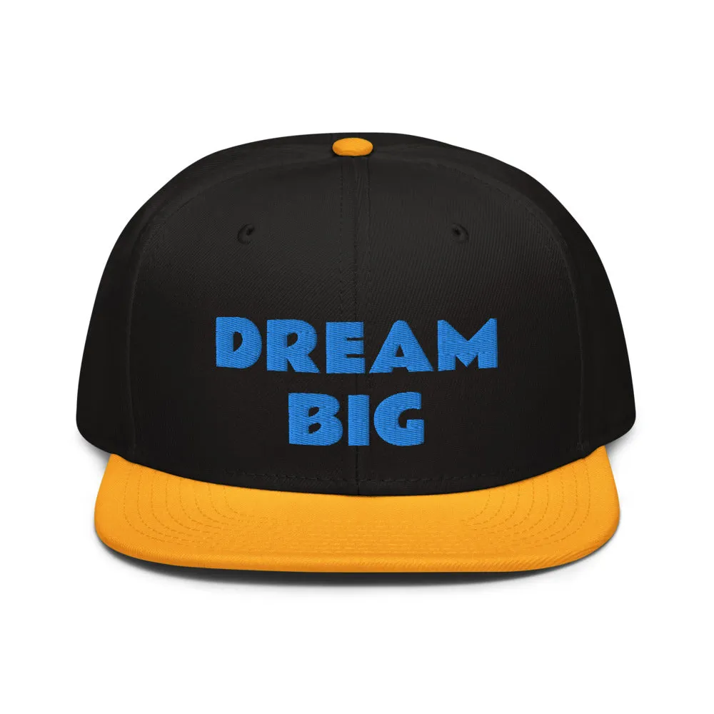 Snapback Hat "1052-0011 Dream Big (Blue Logo)"