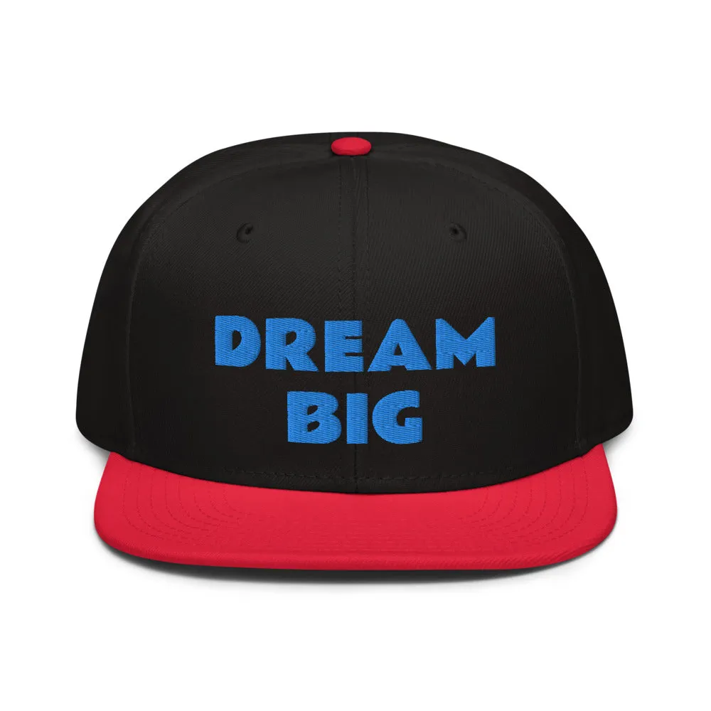Snapback Hat "1052-0011 Dream Big (Blue Logo)"