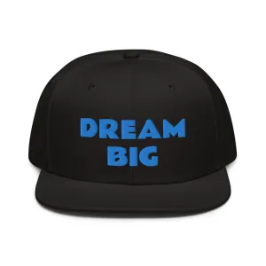 Snapback Hat "1052-0011 Dream Big (Blue Logo)"