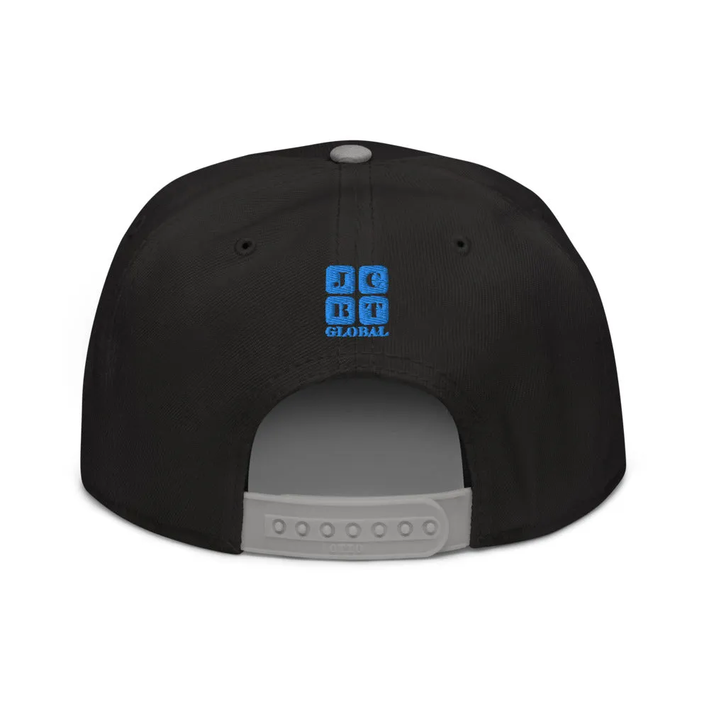 Snapback Hat "1052-0011 Dream Big (Blue Logo)"
