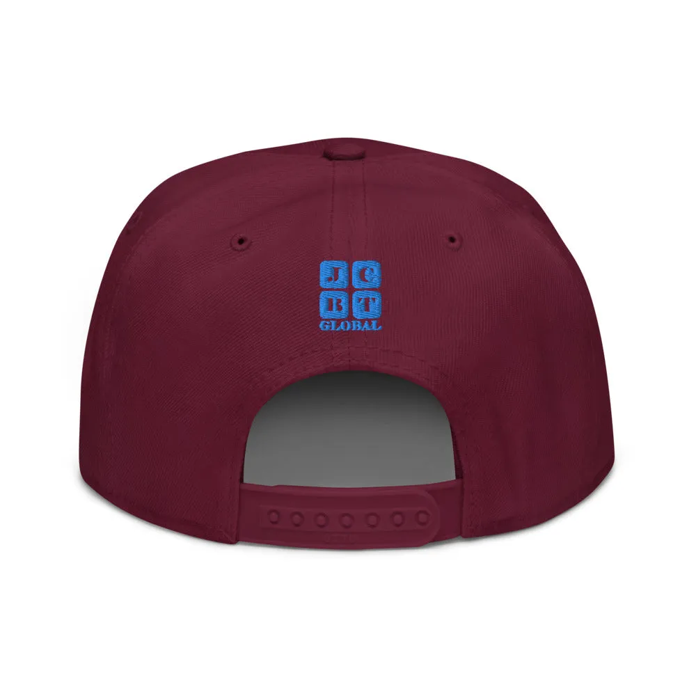Snapback Hat "1052-0011 Dream Big (Blue Logo)"