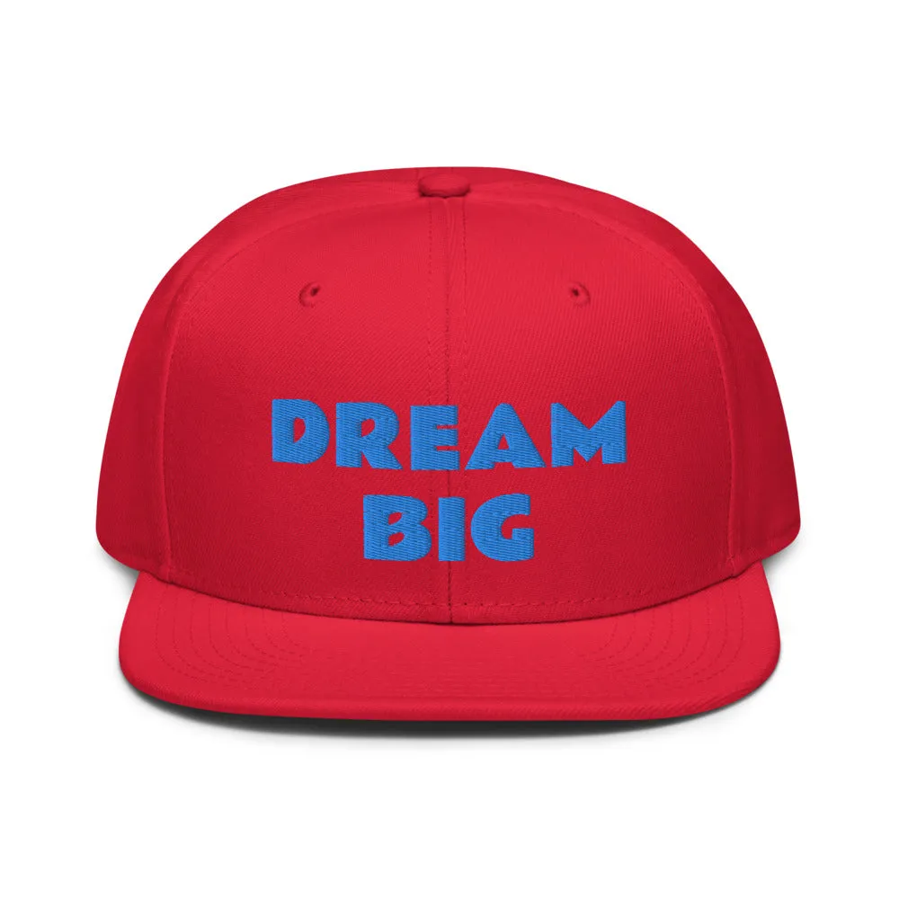 Snapback Hat "1052-0011 Dream Big (Blue Logo)"