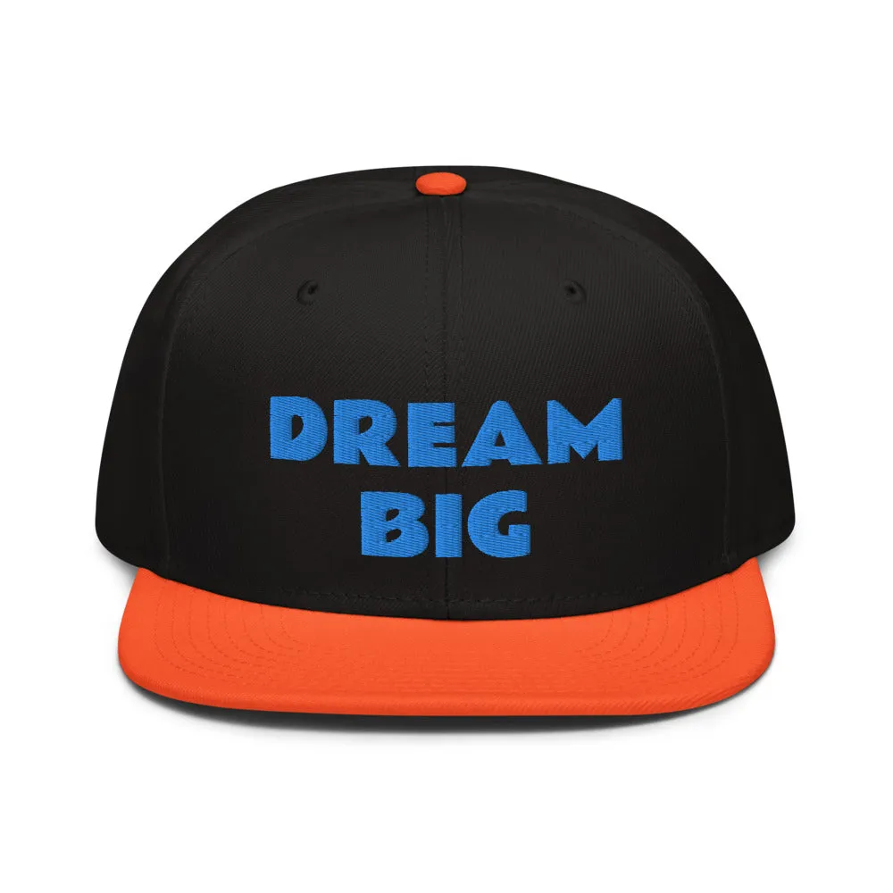 Snapback Hat "1052-0011 Dream Big (Blue Logo)"