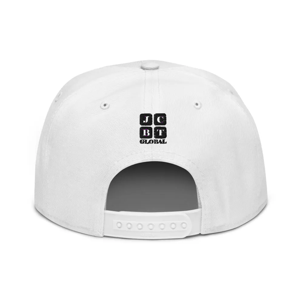 Snapback Hat "1052-0061 I'm All In (Black Logo)"
