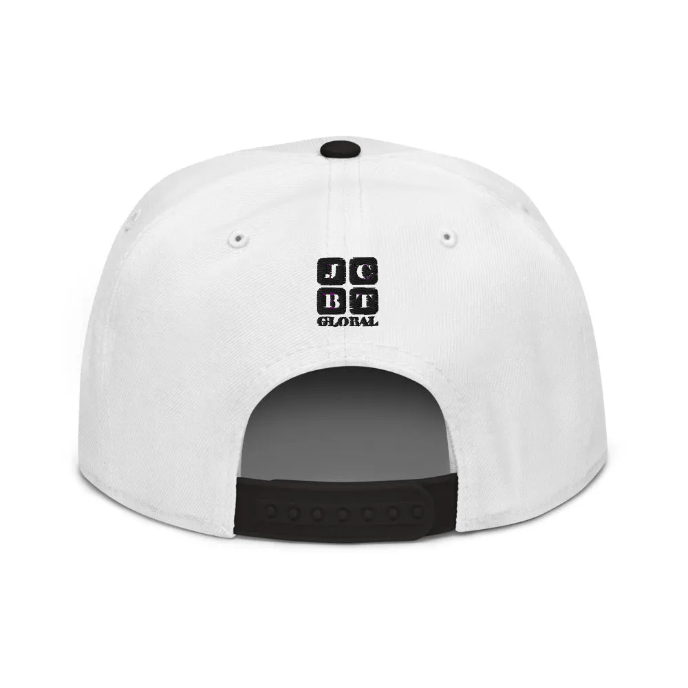 Snapback Hat "1052-0061 I'm All In (Black Logo)"