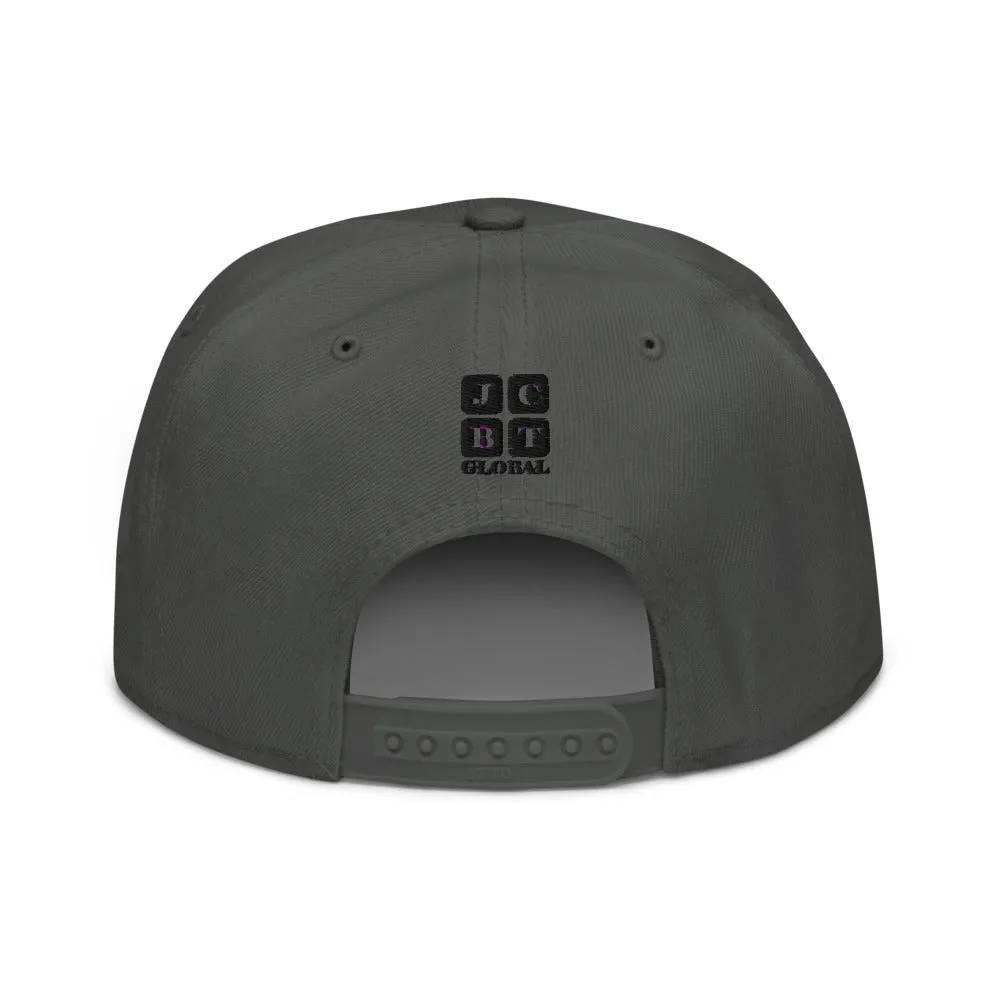 Snapback Hat "1052-0061 I'm All In (Black Logo)"
